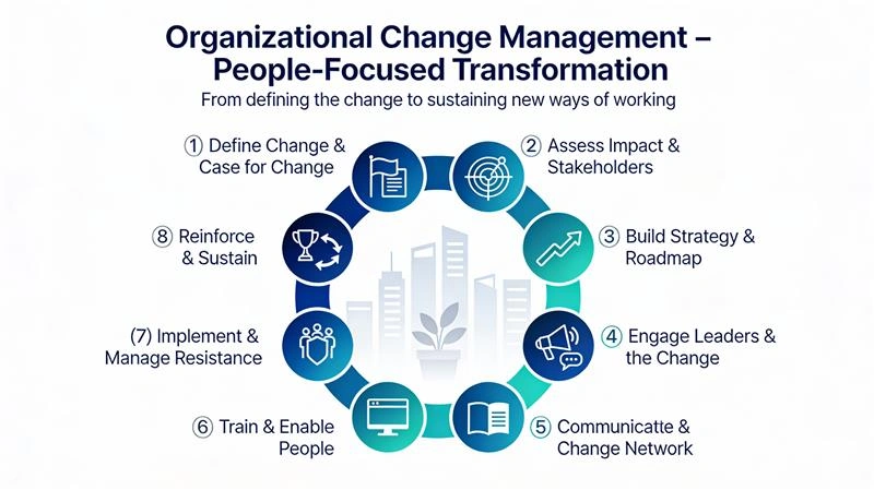 8-Step Organizational Change Management Process