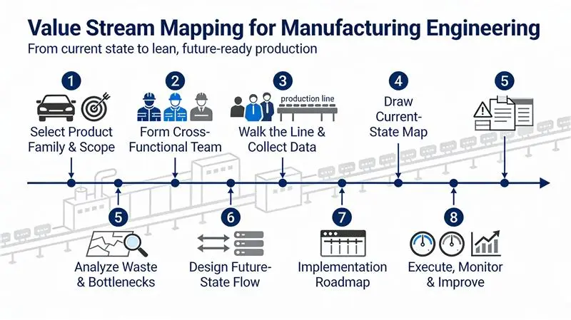 Value Stream Mapping in Automotive Plant