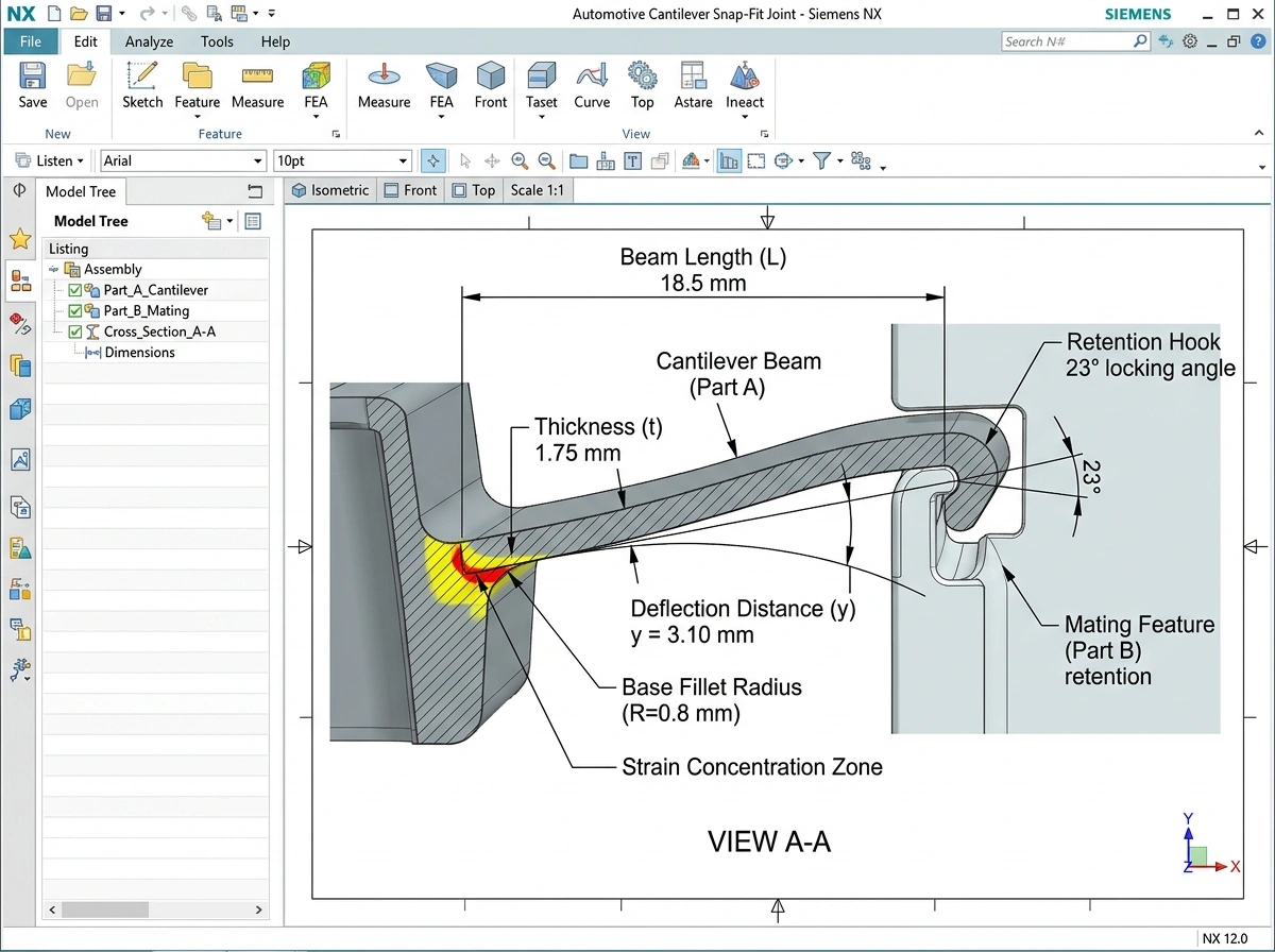Snap-Fit Design for Automotive Plastic Parts: Engineering Guide to Avoid Field Failures (2026)