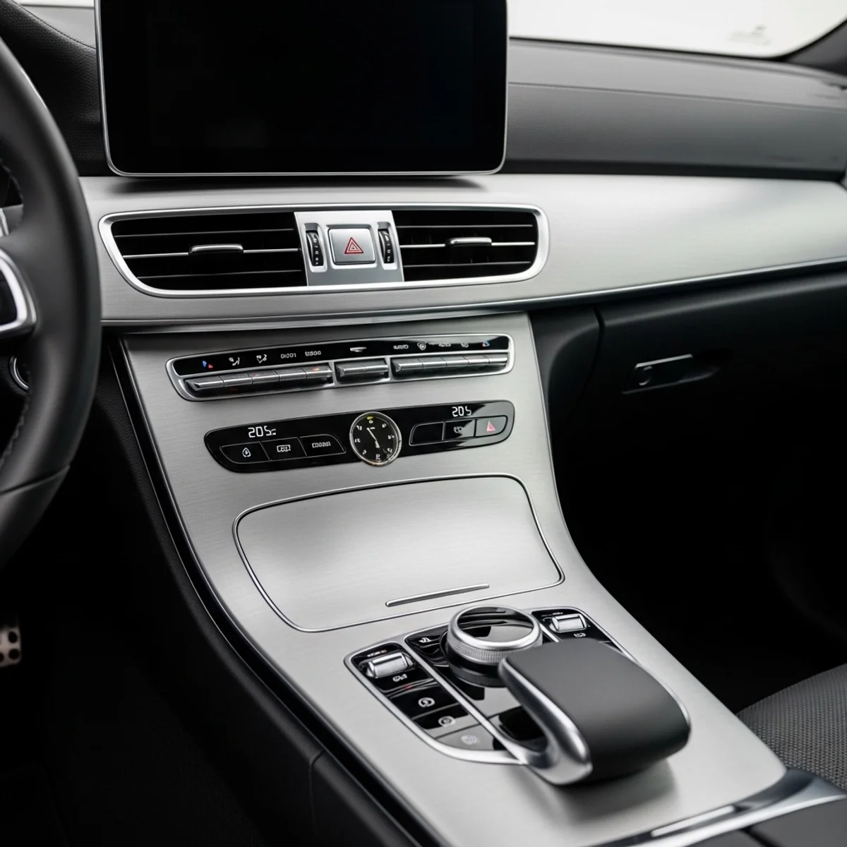 Automotive interior air vent and instrument panel console engineering design
